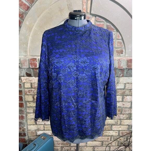 skirt set blouse drop waist skirt lace purple black goth - Picture 4 of 15